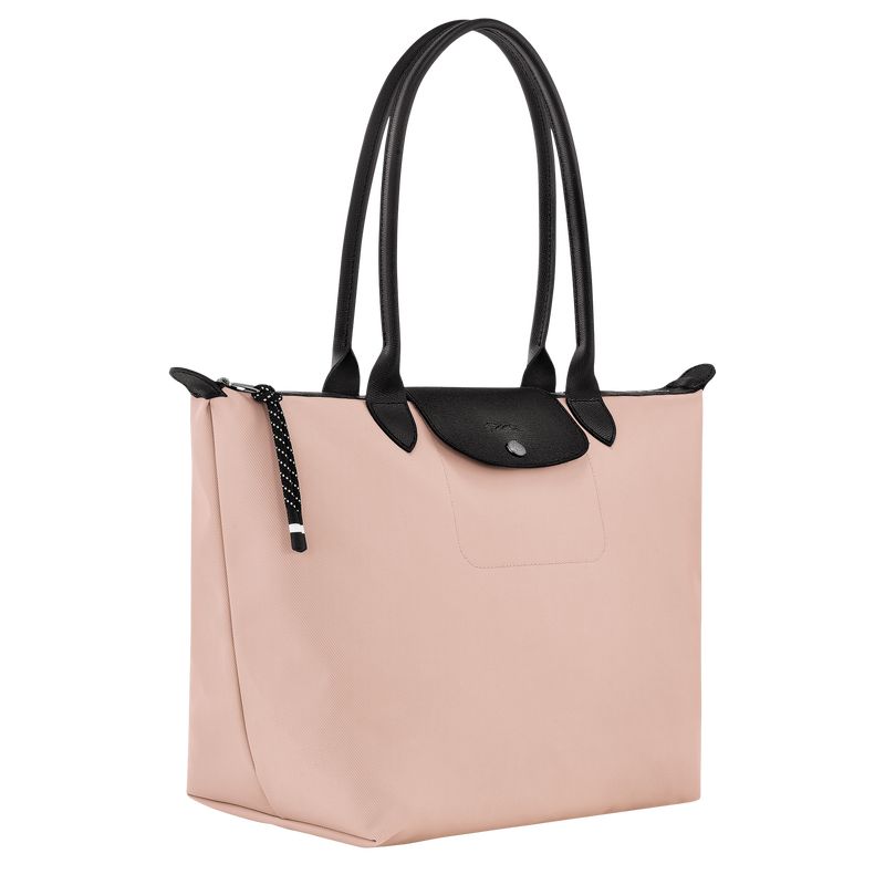 long champ Le Pliage Energy L Tote Recycled canvas Naisten Olkalaukku Nude | FIYX8898