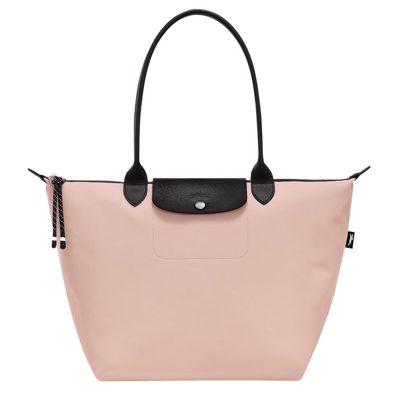 long champ Le Pliage Energy L Tote Recycled canvas Naisten Olkalaukku Nude | FIYX8898