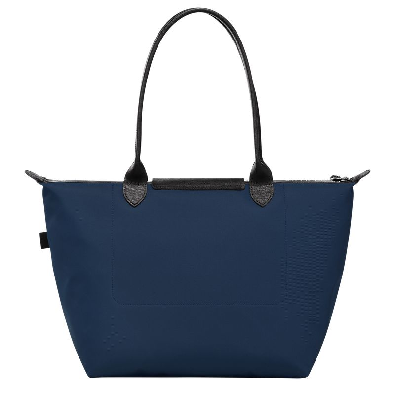 long champ Le Pliage Energy L Tote Recycled canvas Naisten Olkalaukku Laivastonsininen | FIRV8896