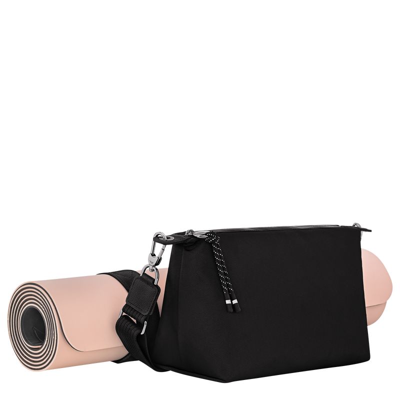 long champ Le Pliage Energy M Yoga Canvas Naisten Olkalaukku Mustat | FIWN8894