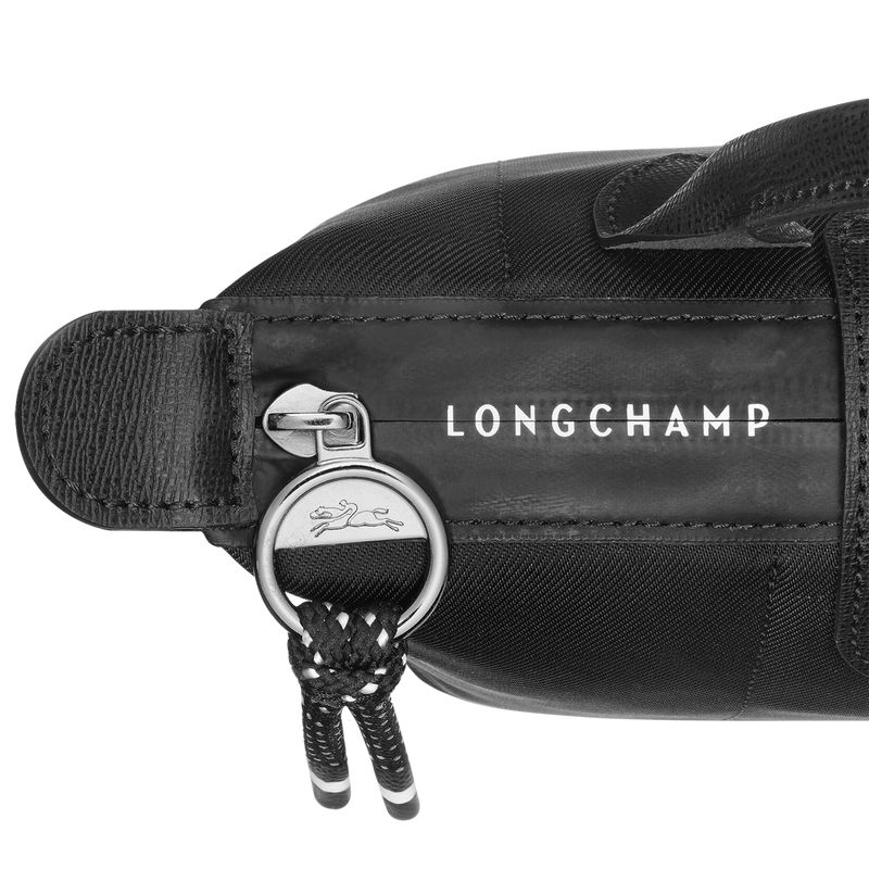 long champ Le Pliage Energy Recycled canvas Miesten Pouches Mustat | FIZU7300