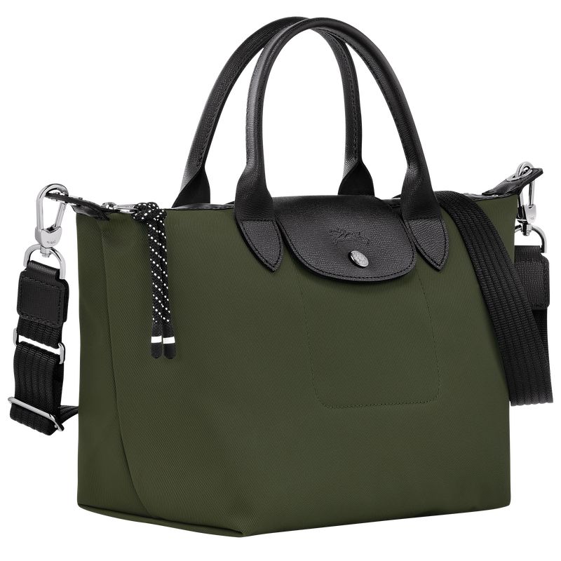 long champ Le Pliage Energy S Recycled canvas Miesten Käsilaukku Khaki | FIEB7491