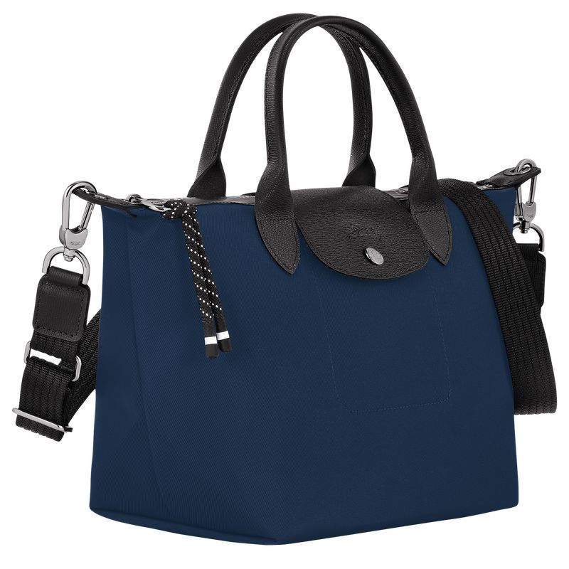 long champ Le Pliage Energy S Recycled canvas Miesten Käsilaukku Laivastonsininen | FIQM7488