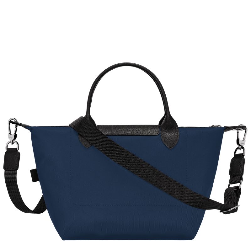 long champ Le Pliage Energy S Recycled canvas Miesten Käsilaukku Laivastonsininen | FIQM7488