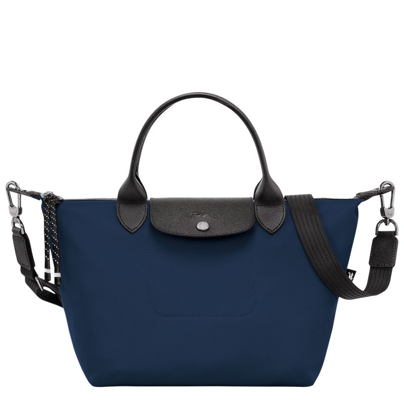 long champ Le Pliage Energy S Recycled canvas Miesten Käsilaukku Laivastonsininen | FIQM7488