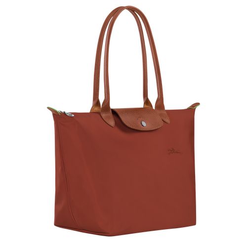 long champ Le Pliage Green L Tote Recycled canvas Naisten Olkalaukku Chestnut | FINW8816