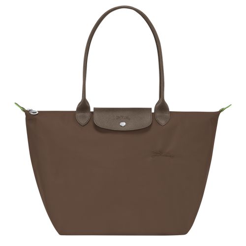 long champ Le Pliage Green L Tote Recycled canvas Naisten Olkalaukku Terra | FIMQ8814