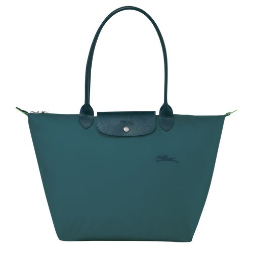 long champ Le Pliage Green L Tote Recycled canvas Naisten Olkalaukku Sinivihreä | FIBE8812