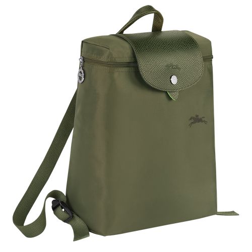 long champ Le Pliage Green M Recycled canvas Miesten Reput Forest | FIQM7541