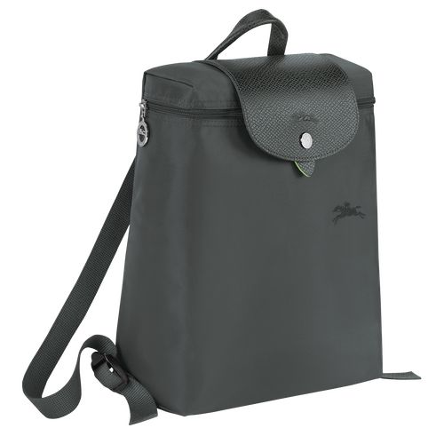 long champ Le Pliage Green M Recycled canvas Miesten Reput Graphite | FIEB7538