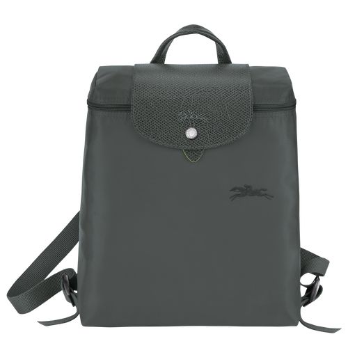 long champ Le Pliage Green M Recycled canvas Miesten Reput Graphite | FIEB7538