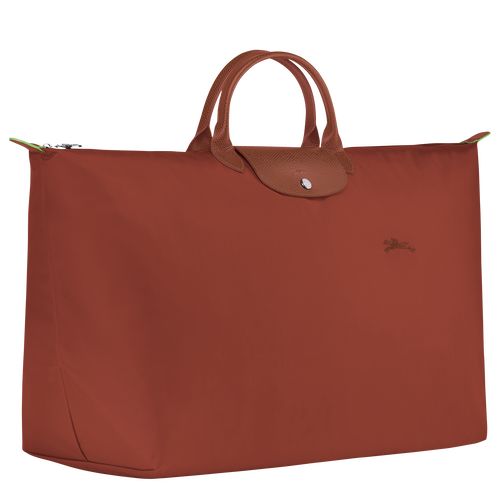 long champ Le Pliage Green M Recycled canvas Miesten Matkakassit Chestnut | FIGS7191