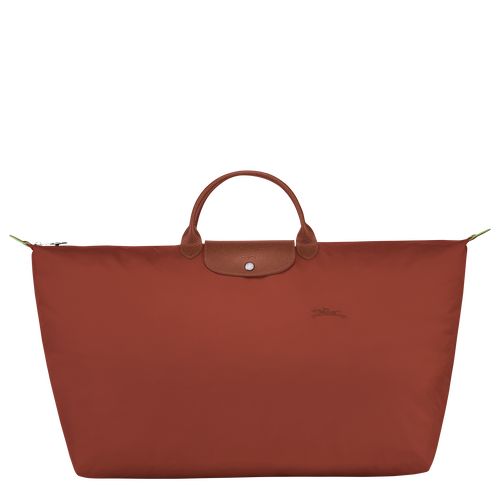 long champ Le Pliage Green M Recycled canvas Miesten Matkakassit Chestnut | FIGS7191