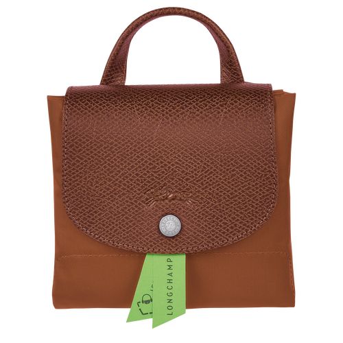 long champ Le Pliage Green M Recycled canvas Naisten Reput Cognac | FIQM8737