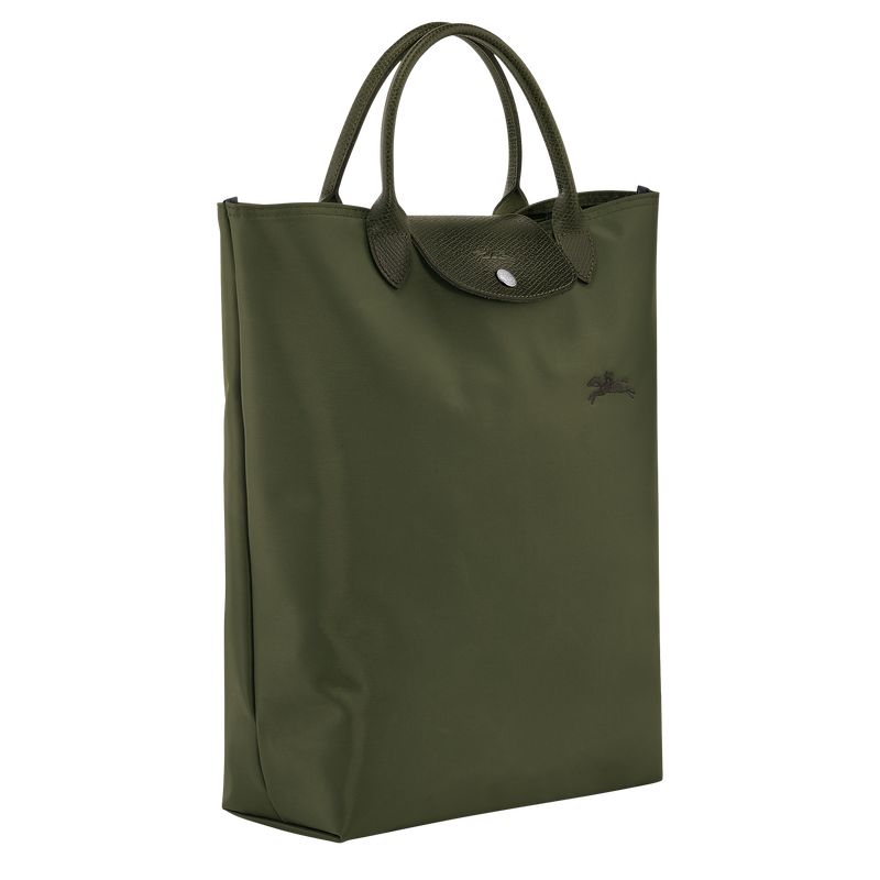 long champ Le Pliage Green M Tote Canvas Miesten Käsilaukku Forest | FIAH7499