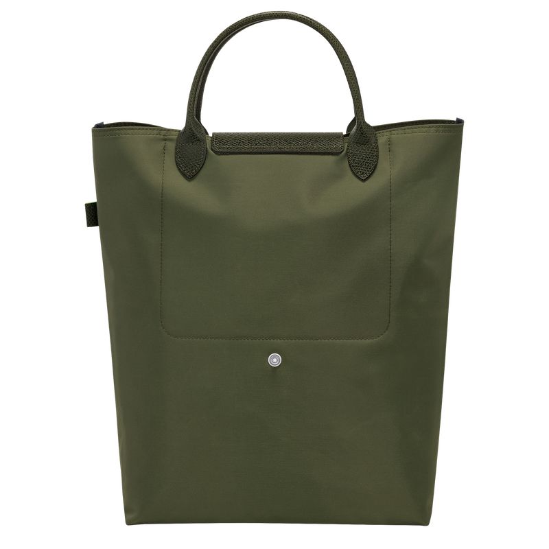 long champ Le Pliage Green M Tote Canvas Miesten Käsilaukku Forest | FIAH7499