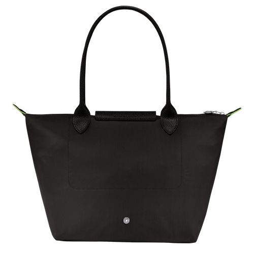 long champ Le Pliage Green M Tote Recycled canvas Naisten Olkalaukku Mustat | FIVR8811