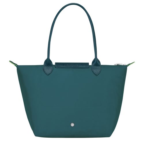 long champ Le Pliage Green M Tote Recycled canvas Naisten Olkalaukku Sinivihreä | FIKO8806