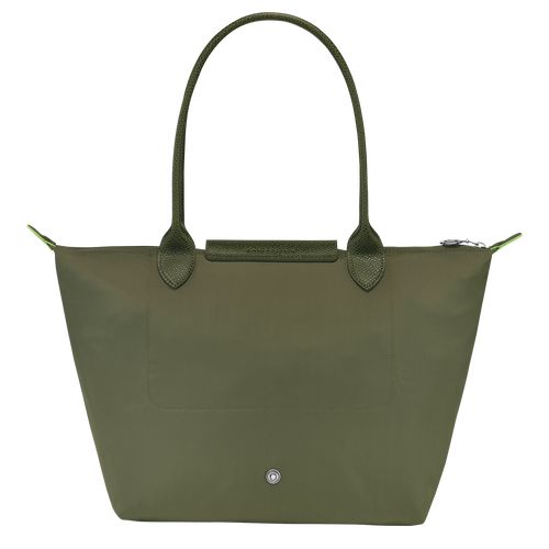 long champ Le Pliage Green M Tote Recycled canvas Naisten Olkalaukku Forest | FIWN8787