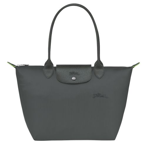 long champ Le Pliage Green M Tote Recycled canvas Naisten Olkalaukku Graphite | FIEB8786