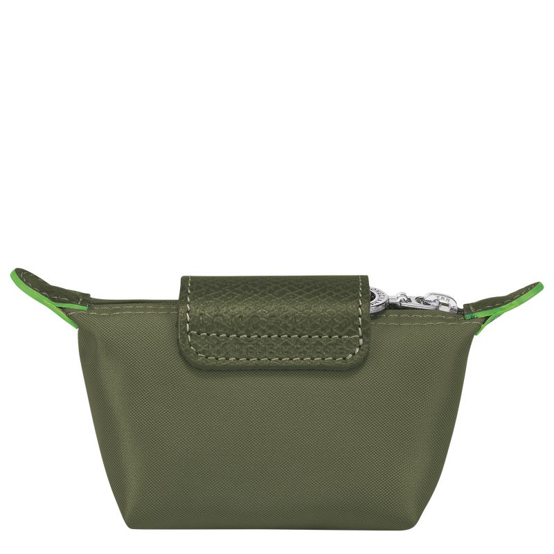 long champ Le Pliage Green Recycled canvas Naisten Kolikkokukkarot Forest | FIOK8537