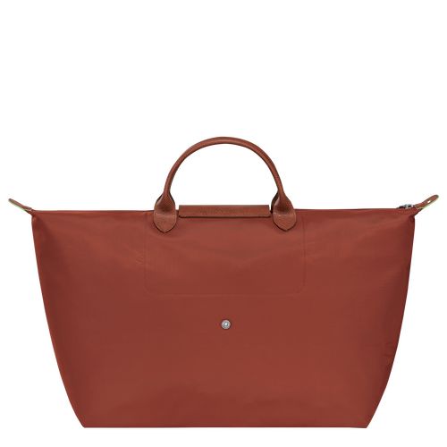 long champ Le Pliage Green S Recycled canvas Miesten Matkakassit Chestnut | FIVR7199