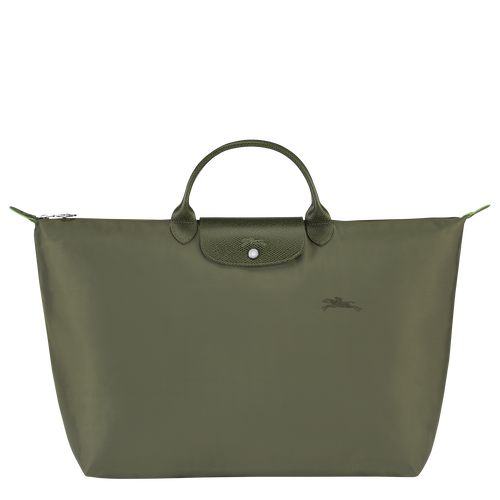 long champ Le Pliage Green S Recycled canvas Miesten Matkakassit Forest | FICT7198