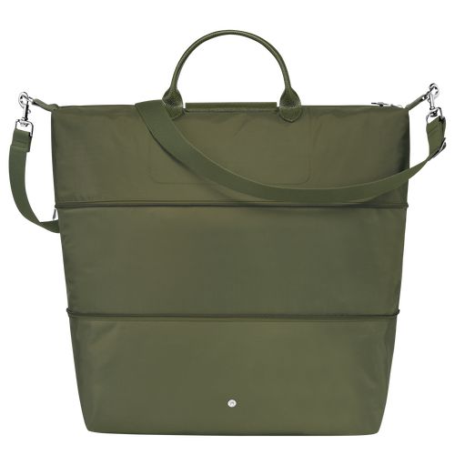 long champ Le Pliage Green expandable Recycled canvas Miesten Matkakassit Forest | FIYX7182