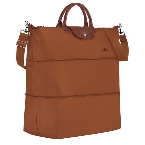 long champ Le Pliage Green expandable Recycled canvas Miesten Matkakassit Cognac | FITC7181