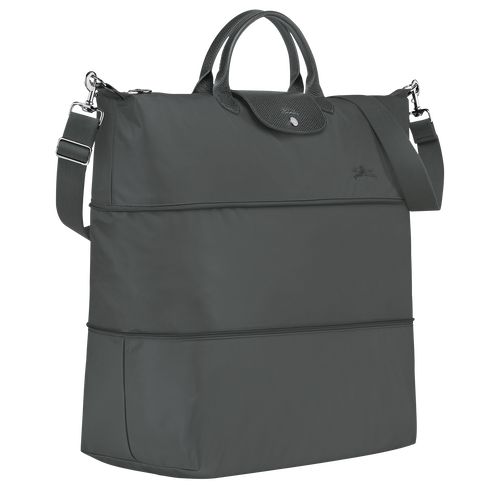 long champ Le Pliage Green expandable Recycled canvas Miesten Matkakassit Graphite | FIEB7179