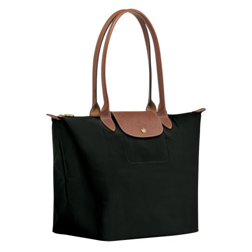 long champ Le Pliage Original L Tote Recycled canvas Naisten Olkalaukku Mustat | FIJP8805