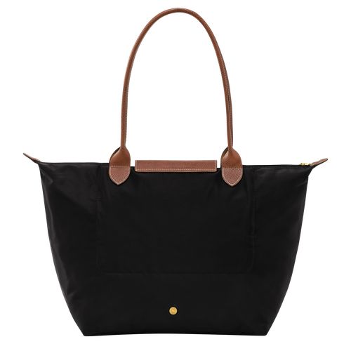 long champ Le Pliage Original L Tote Recycled canvas Naisten Olkalaukku Mustat | FIJP8805