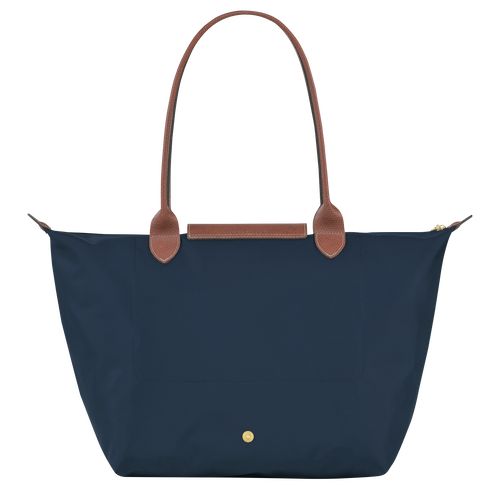 long champ Le Pliage Original L Tote Recycled canvas Naisten Olkalaukku Laivastonsininen | FIHA8804