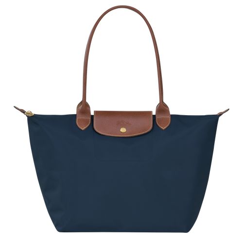 long champ Le Pliage Original L Tote Recycled canvas Naisten Olkalaukku Laivastonsininen | FIHA8804