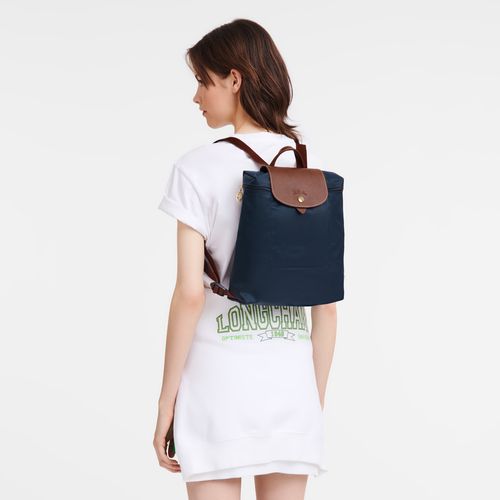 long champ Le Pliage Original M Recycled canvas Miesten Reput Laivastonsininen | FIYX7535