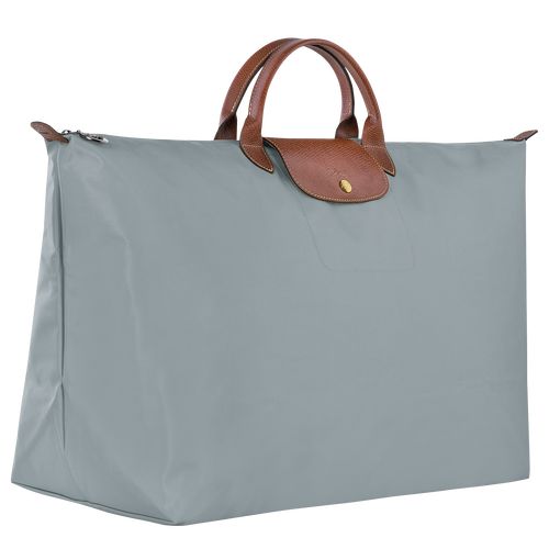 long champ Le Pliage Original M Recycled canvas Miesten Matkakassit Steel | FIZU7209