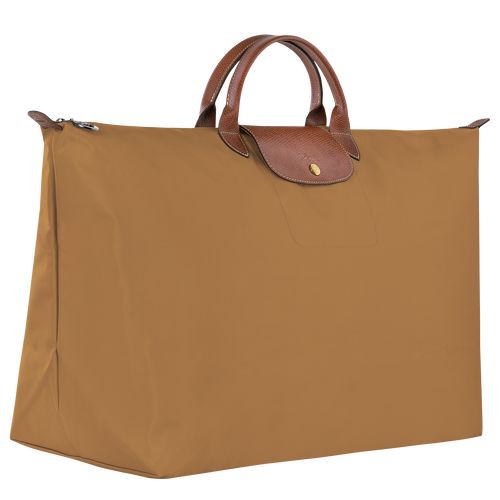 long champ Le Pliage Original M Recycled canvas Miesten Matkakassit Fawn | FIXY7208