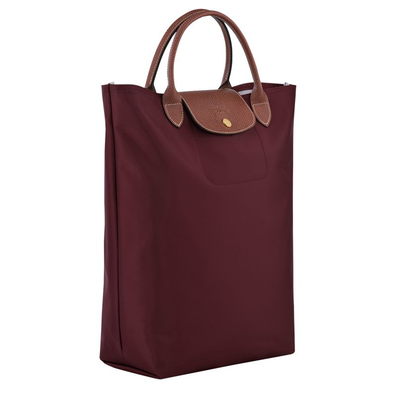 long champ Le Pliage Original M Tote Canvas Miesten Käsilaukku Viininpunainen | FIXY7509