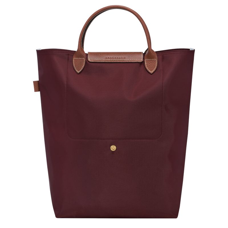 long champ Le Pliage Original M Tote Canvas Miesten Käsilaukku Viininpunainen | FIXY7509