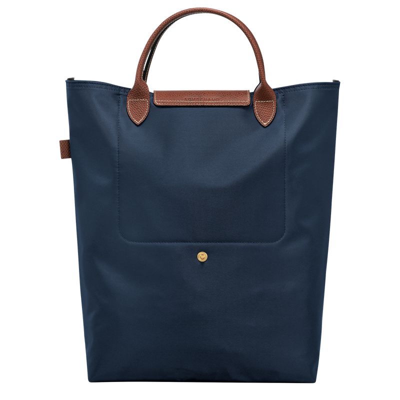 long champ Le Pliage Original M Tote Canvas Miesten Käsilaukku Laivastonsininen | FIJP7505