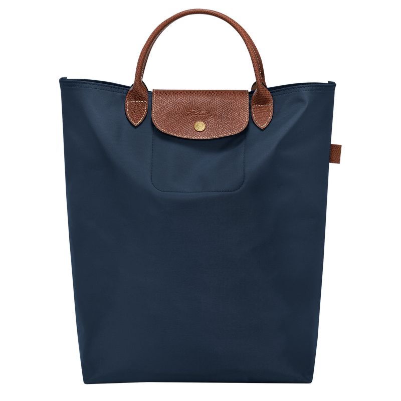 long champ Le Pliage Original M Tote Canvas Miesten Käsilaukku Laivastonsininen | FIJP7505