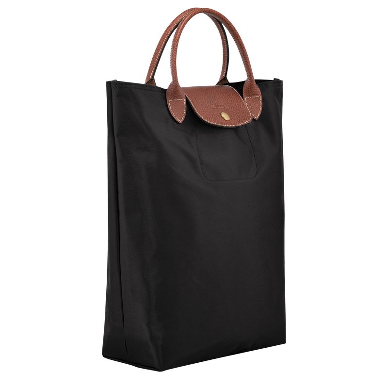 long champ Le Pliage Original M Tote Canvas Miesten Käsilaukku Mustat | FIHA7504