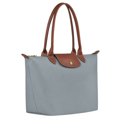 long champ Le Pliage Original M Tote Recycled canvas Naisten Olkalaukku Steel | FIUZ8795