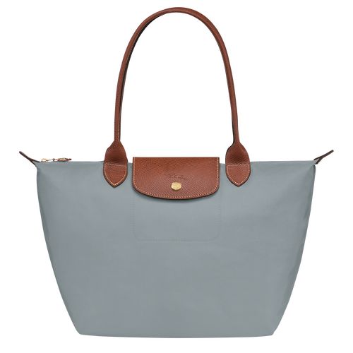 long champ Le Pliage Original M Tote Recycled canvas Naisten Olkalaukku Steel | FIUZ8795