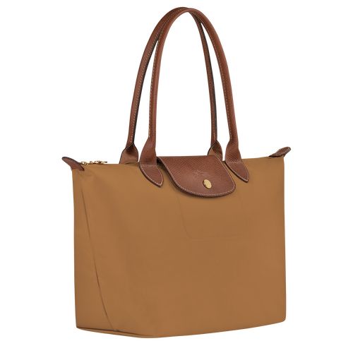 long champ Le Pliage Original M Tote Recycled canvas Naisten Olkalaukku Fawn | FIYX8794