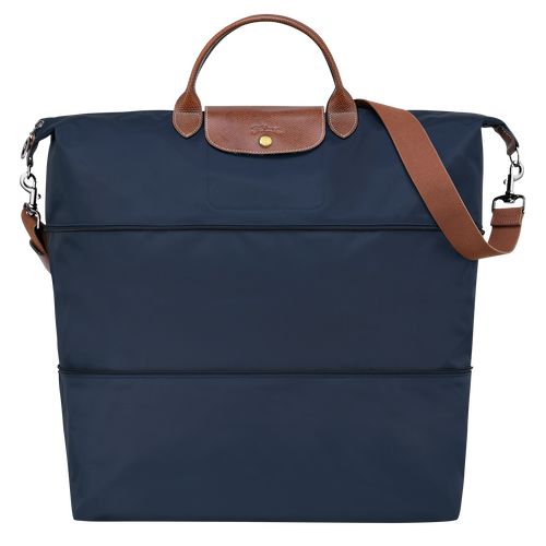 long champ Le Pliage Original expandable Recycled canvas Miesten Matkakassit Laivastonsininen | FINW7204