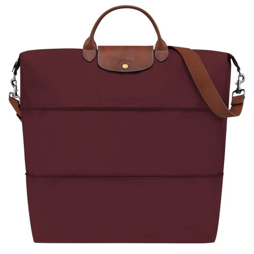 long champ Le Pliage Original expandable Recycled canvas Miesten Matkakassit Viininpunainen | FINW7201