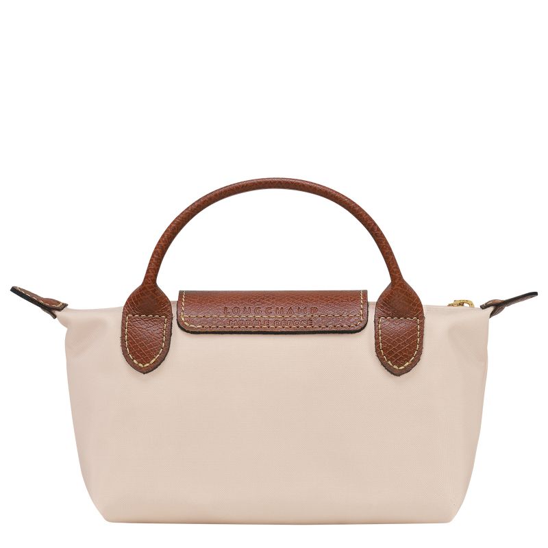 long champ Le Pliage Original with handle Recycled canvas Naisten Pouches Paper | FIZU8457