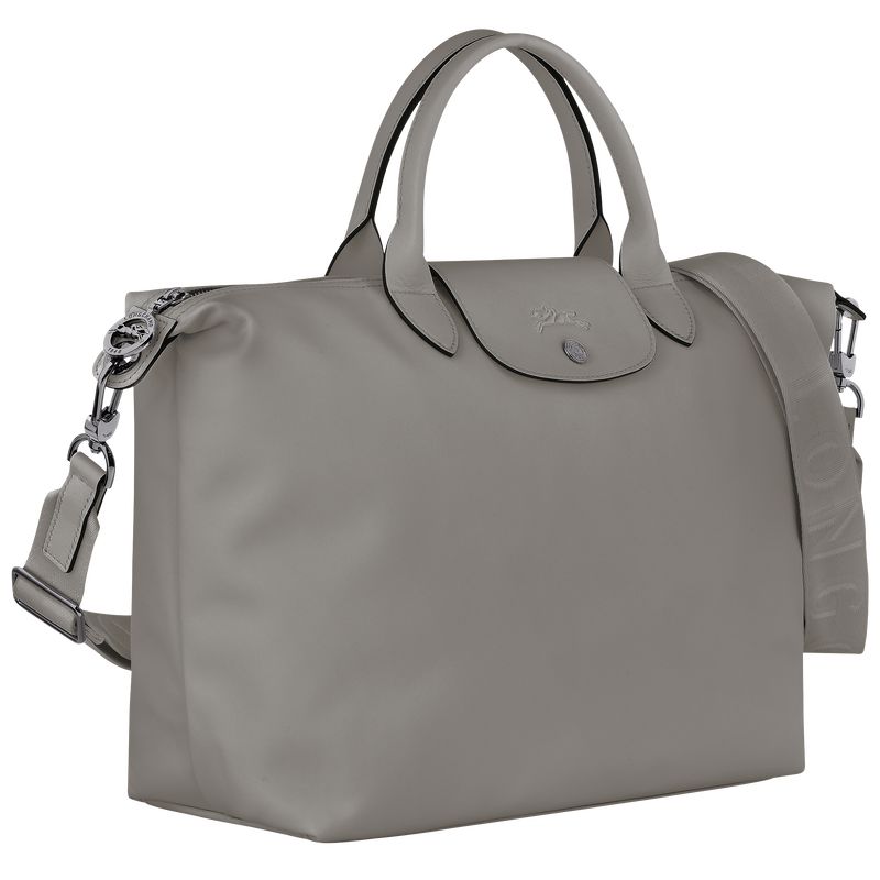 long champ Le Pliage Xtra L Leather Miesten Käsilaukku Turtledove | FIIL7481