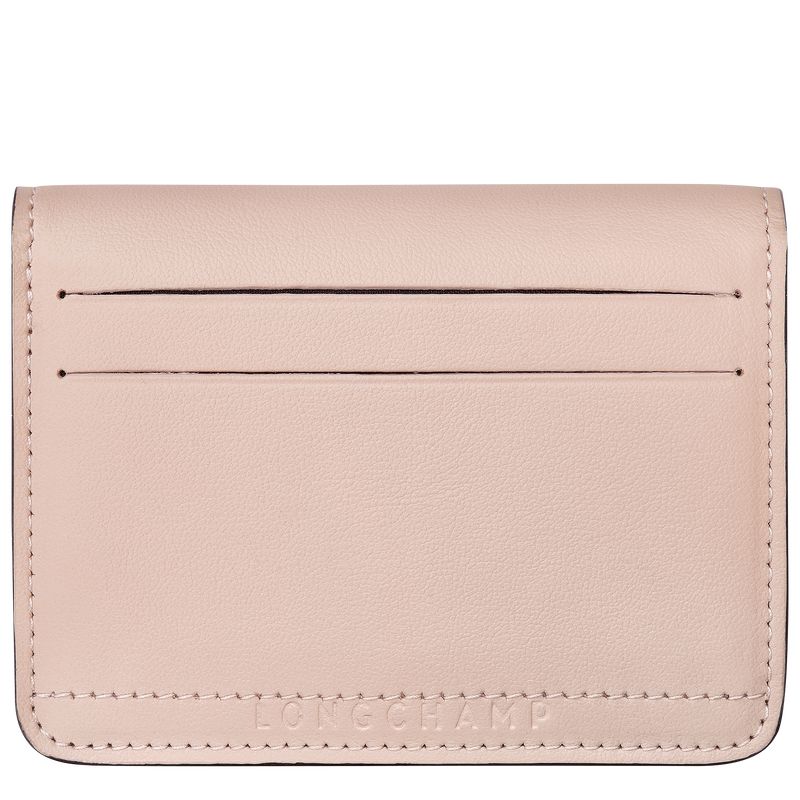 long champ Le Pliage Xtra Leather Miesten Korttikotelo Nude | FISG7373